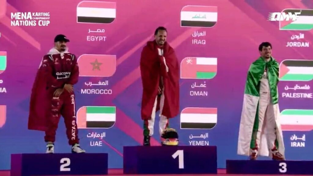 ماروك راسينغ كارتينغ أكادير يرفع راية المغرب عاليا في كأس الأمم للكارتينغ بالدوحة