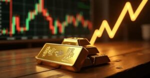الذهب يسجل طلبا قياسيا مدفوعا بتوترات الأسواق وضعف الدولار