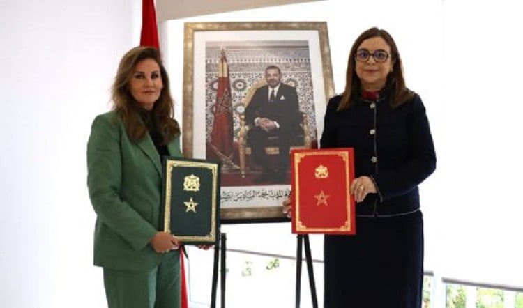صاحبة السمو الأميرة للا زينب ووزيرة التضامن توقعان اتفاقية شراكة لدعم رعاية الأطفال في وضعية هشاشة