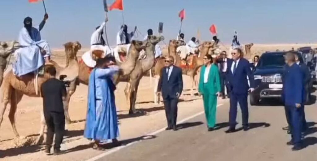المنصوري تعطي انطلاقة مشاريع للتأهيل الحضري بإقليم آسا الزاك احتفاء بالذكرى الخمسين للمسيرة الخضراء