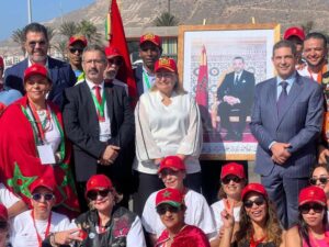 انطلاق المرحلة الحاسمة لرالي قافلة المسيرة الخضراء للتنمية بين أكادير وطانطان