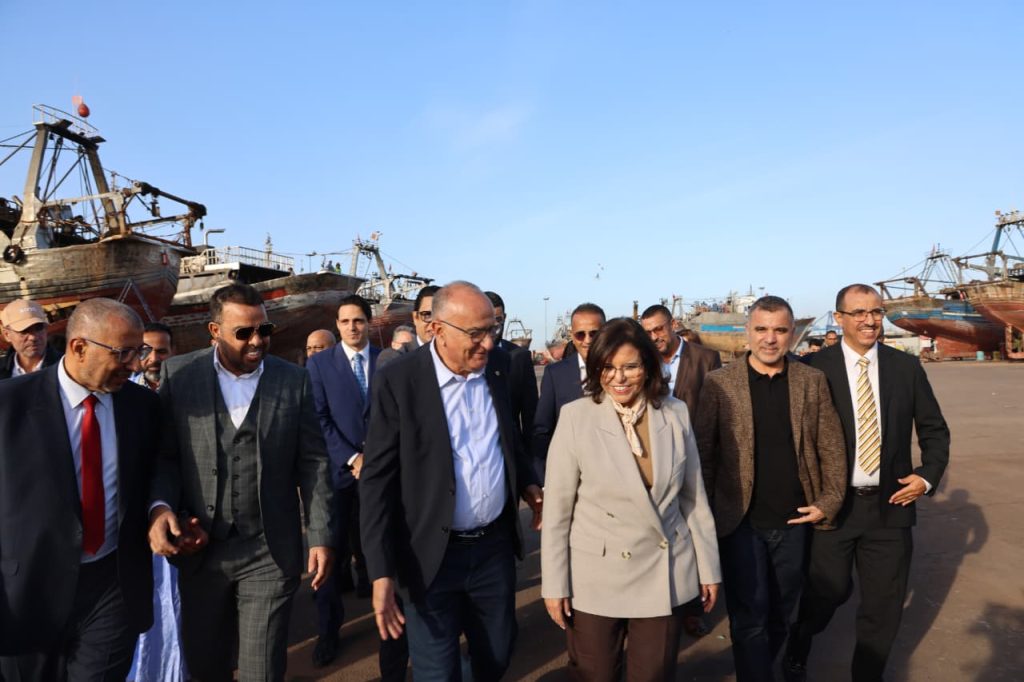 زكية الدرويش تتفقد وحدات تثمين المنتجات البحرية بأكادير وتؤكد الدينامية المتصاعدة للقطاع