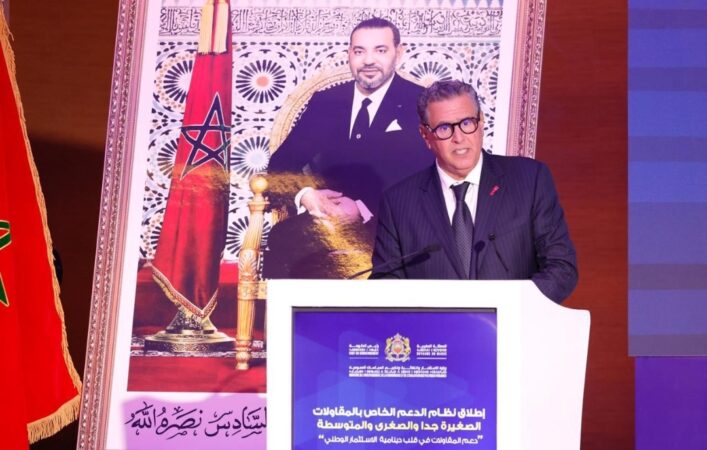 أخنوش يطلق نظام دعم جديد للمقاولات الصغرى لتعزيز الاستثمار والتشغيل الجهوي