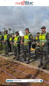 تنظيم أمني محكم من مختلف الأجهزة الأمنية بمحيط وجنبات ملعب أدرار بأكادير