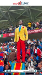 90 دقيقة بلا حركة في مدرجات الكونغو