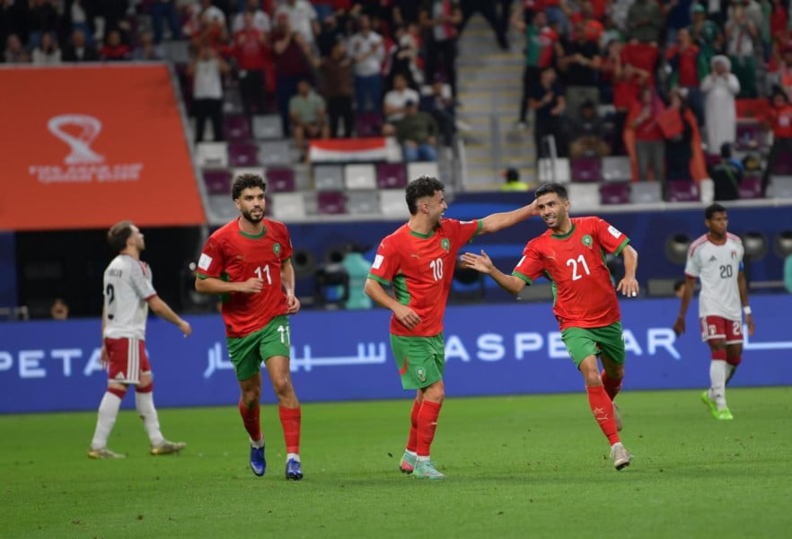 المنتخب المغربي الرديف يبلغ نهائي كأس العرب بثلاثية نظيفة أمام الإمارات