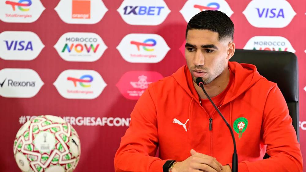 أشرف حكيمي: المنتخب المغربي يتحلى بالهدوء والتركيز لمواجهة زامبيا في كأس إفريقيا