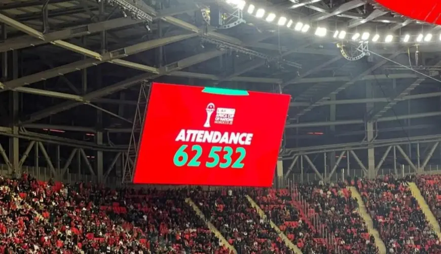 جماهير غفيرة تزين مدرجات الرباط وتدعم انتصار المنتخب المغربي على زامبيا
