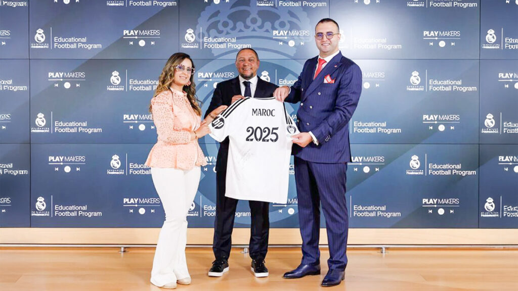 مؤسسة ريال مدريد تطلق برنامجها التربوي لكرة القدم بالرباط