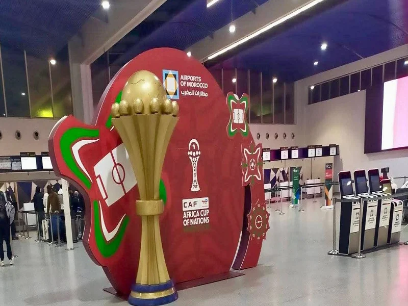 مطار محمد الخامس: بوابة احتفالية لكأس إفريقيا للأمم قبل صافرة البداية