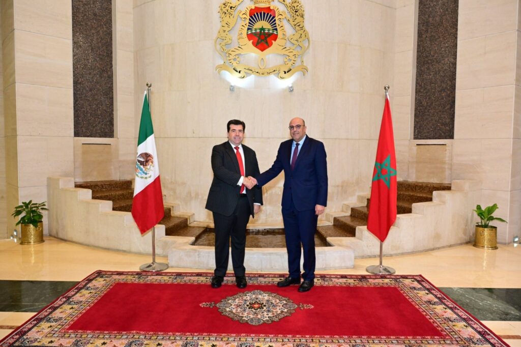 ولد الرشيد يبحث بالرباط آفاق تعزيز التعاون البرلماني والاقتصادي بين المغرب والمكسيك