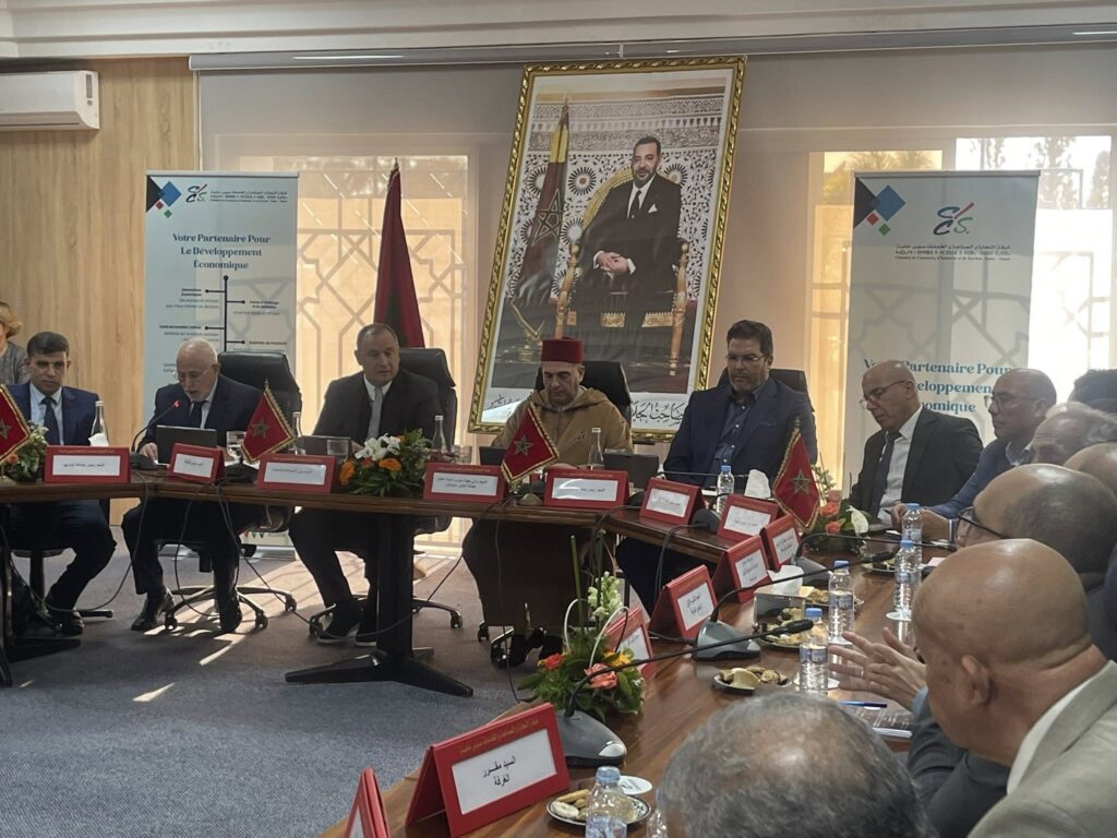 غرفة التجارة والصناعة بسوس ماسة نموذجا للتميز الاقتصادي: لقاء تشاوري حول التنمية والاستثمار المحلي