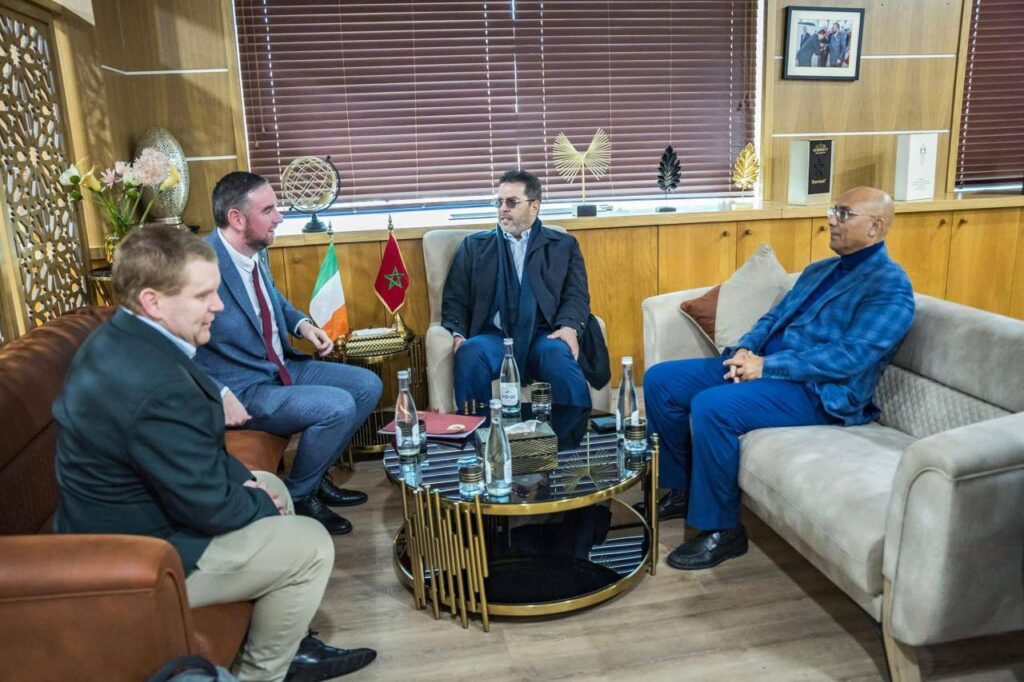 سوس ماسة تعزز انفتاحها الدولي: لقاء مغربي–إيرلندي يفتح آفاق شراكات استثمارية واعدة