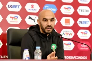 قبل مواجهة تنزانيا: الركراكي يشدد على ضرورة الفوز لمواصلة البطولة