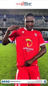 لاعبو حسنية أكادير يحتفلون بالعودة بالثلاث نقاط