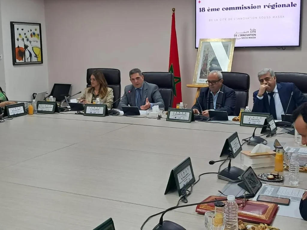 والي جهة سوس ماسة يقود اجتماع اللجنة الجهوية لمدينة الابتكار ودعم المشاريع المبتكرة