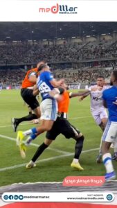 ندلعت فوضى في مباراة بين كروزيرو وأتلتيكو مينيرو