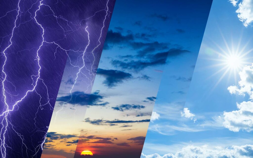 أمطار رعدية مرتقبة ورياح قوية بالسواحل.. تفاصيل الحالة الجوية ليوم غد الاثنين