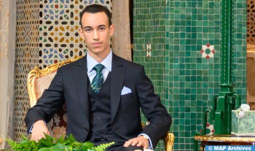 بأمر من جلالة الملك محمد السادس، صاحب السمو الملكي ولي العهد الأمير مولاي الحسن يشرف على تدشين برج محمد السادس بالرباط