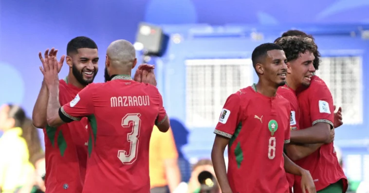 قبل مواجهة هولندا.. المكسيكيون يرفعون شعار "هيا يا مغرب" دعما لـ"أسود الأطلس"