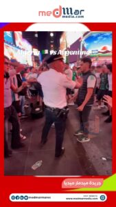 صراع بين جماهير الأرجنتين 🇦🇷 والجزائر 🇩🇿