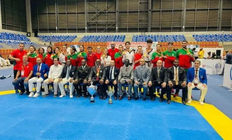 المغرب يواصل هيمنته القارية ويتوج للمرة الثالثة تواليا بلقب بطولة إفريقيا للتايكواندو