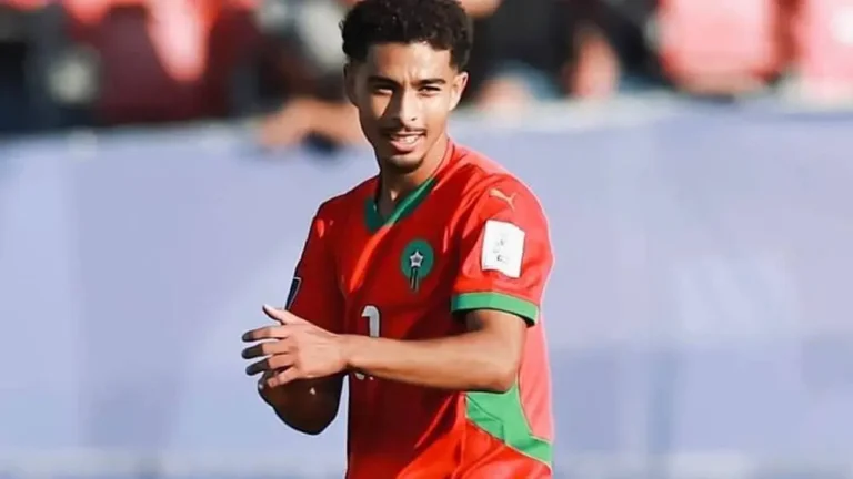 ياسين جسيم يدخل تاريخ المونديال كأصغر هداف مغربي
