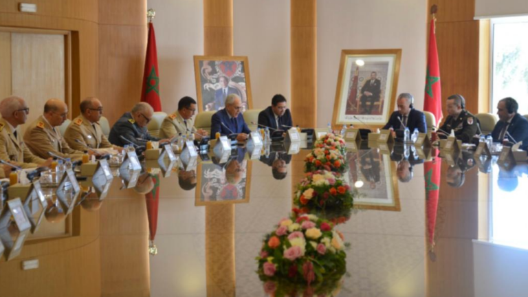 تنفيذا للتوجيهات الملكية.. بوريطة ولوديي يعقدان مباحثات مع مسؤولين من مجلس السلام في غزة