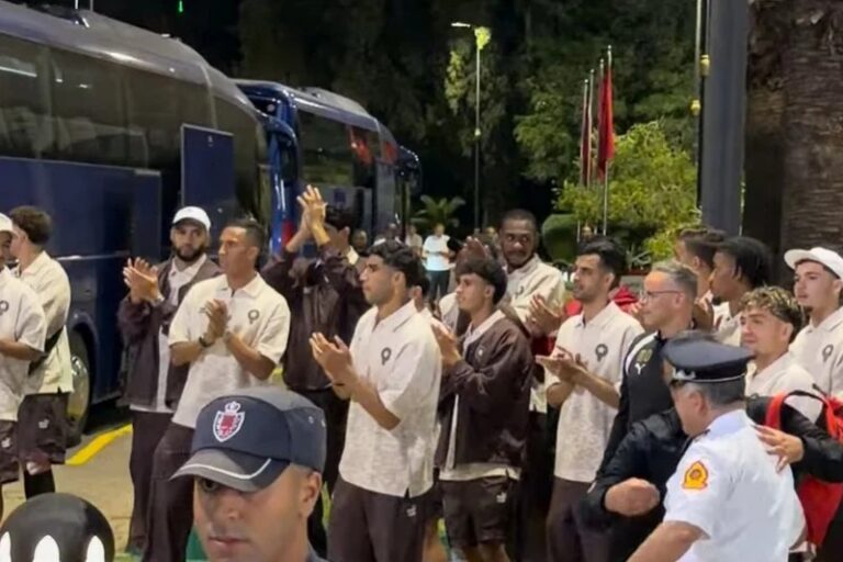 عودة بعثة المنتخب المغربي إلى أرض الوطن بعد اختتام المشاركة في مونديال 2026