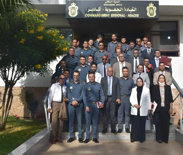 أكادير تحتضن دورة تكوينية لتعزيز التنسيق بين النيابة العامة والدرك الملكي في مجال البحث الجنائي